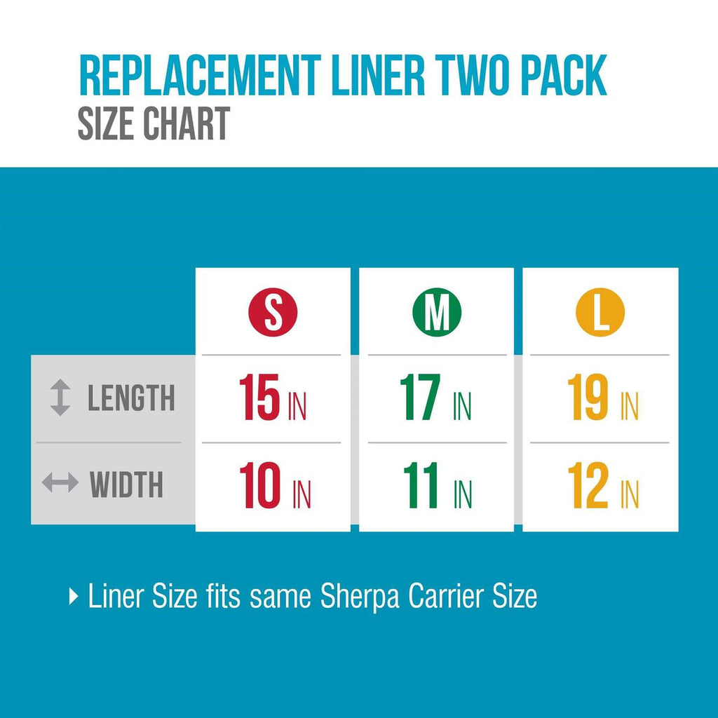 Sherpa Replacement Liners for Travel Pet Carriers J6740