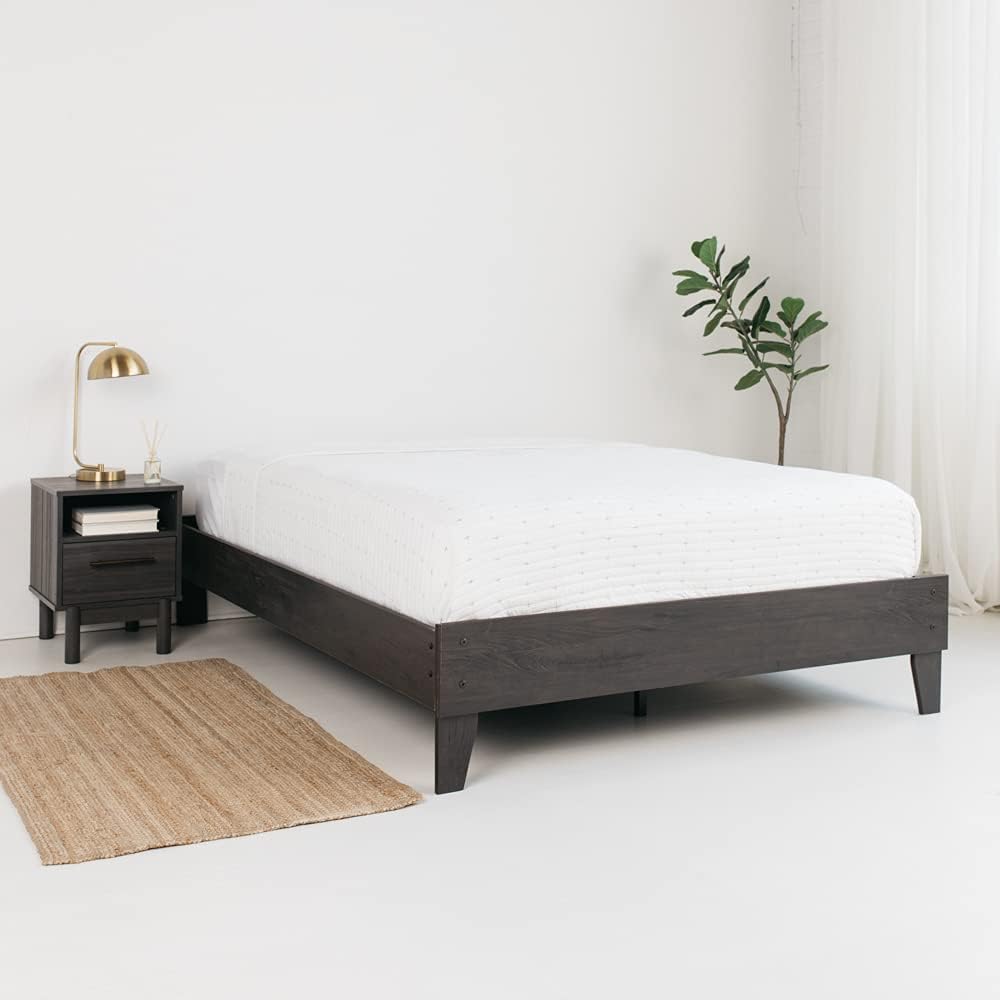 Full Mid-Century Modern Platform Bed R776