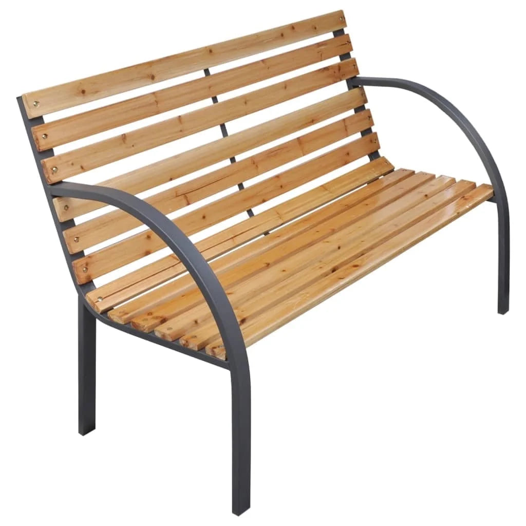 Solid Wood Fir Patio Bench F36387