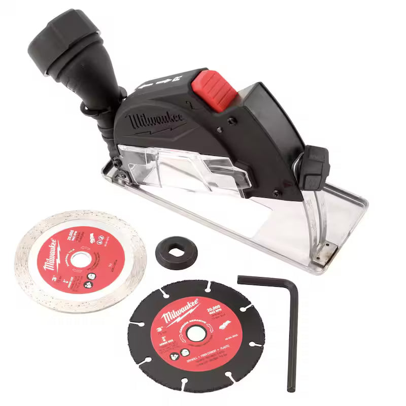 12V Lithium-Ion Brushless Cordless High Speed 3/8 in. Ratchet with 3 in. Cutoff Saw & 1/4 in. Die Grinder T662294