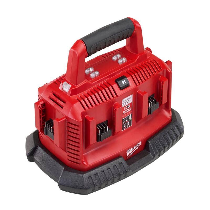 18-Volt Lithium-Ion 6-Port Battery Charger V2473