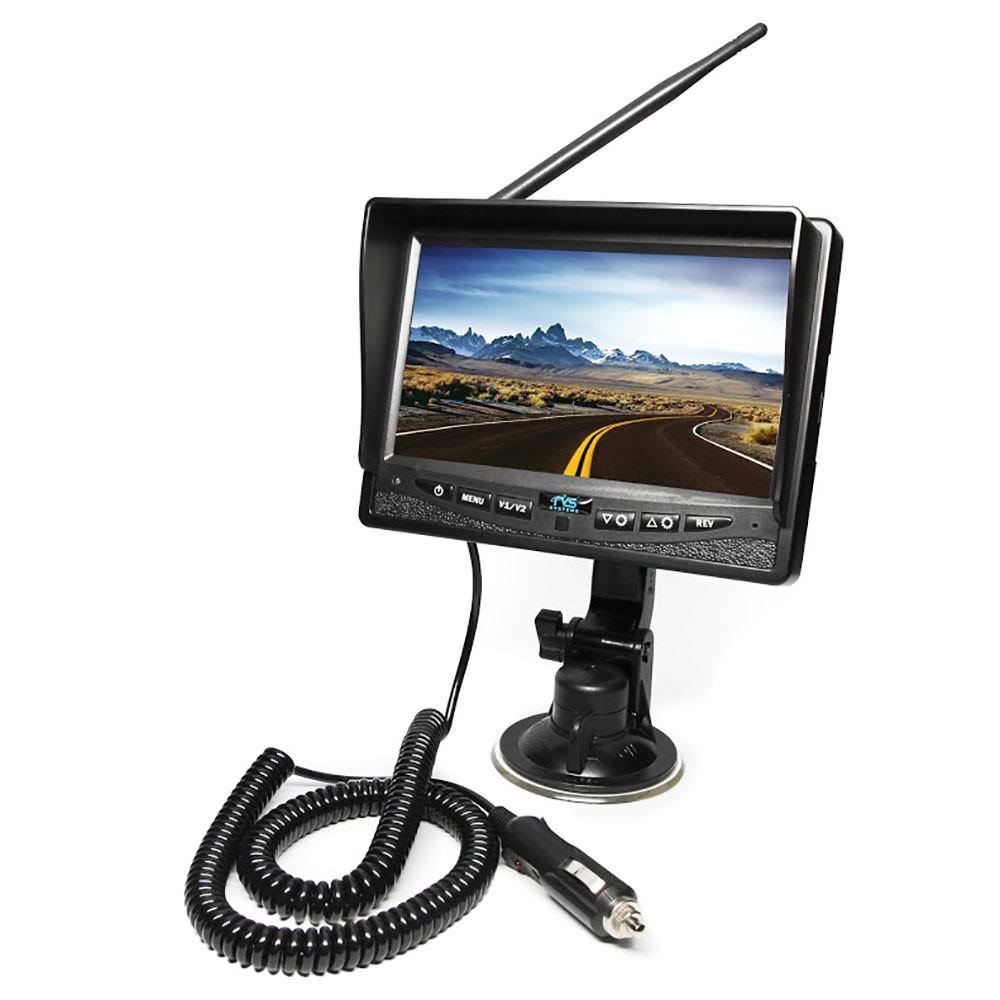 Wireless Backup Camera System Dual Screen Monitor L53806