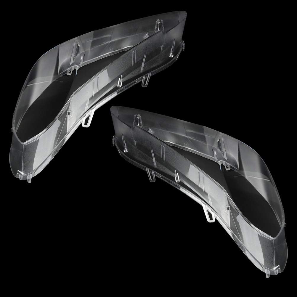 Left+Right Headlight Headlamp Clear Lens Shell Cover O965010