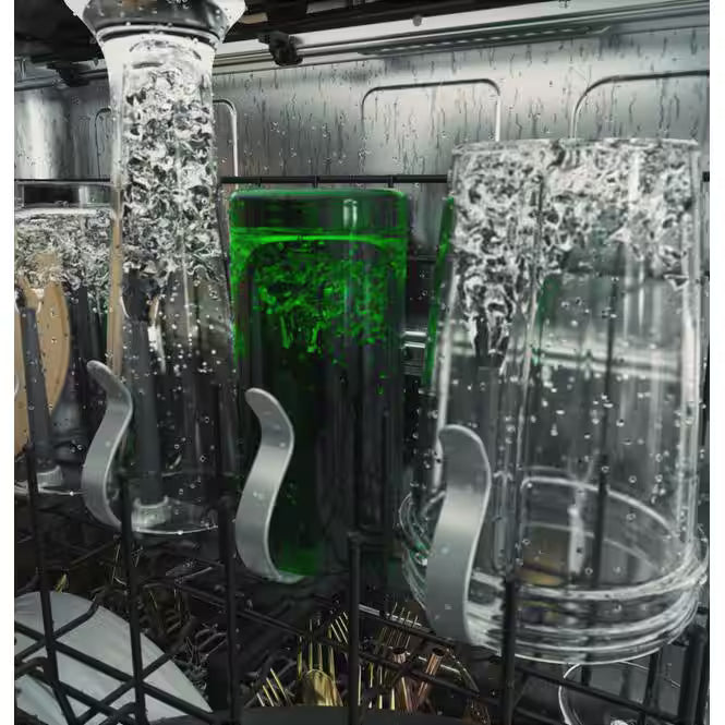 24 in. Built-In Stainless Steel Dishwasher with 3rd Rack D455793