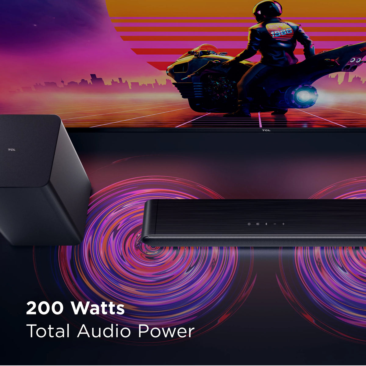 2.1 Channel Sound Bar with Wireless Subwoofer N175