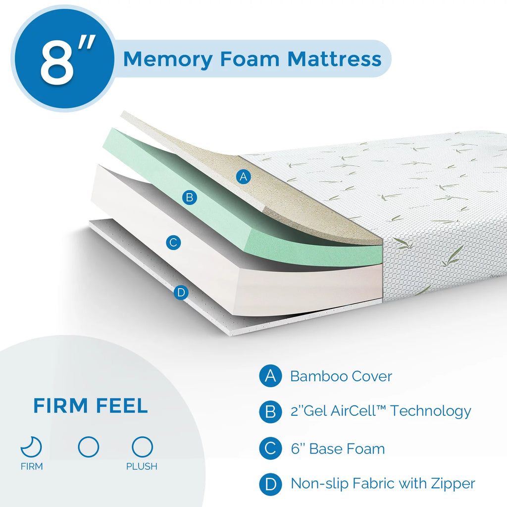 8 inch Memory Foam Mattress Z3588