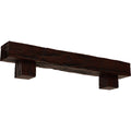 Faux Wood Fireplace Mantel Kit with Corbels H168
