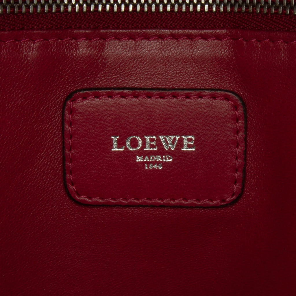 Red Calf Leather Top Handle Handbag S303