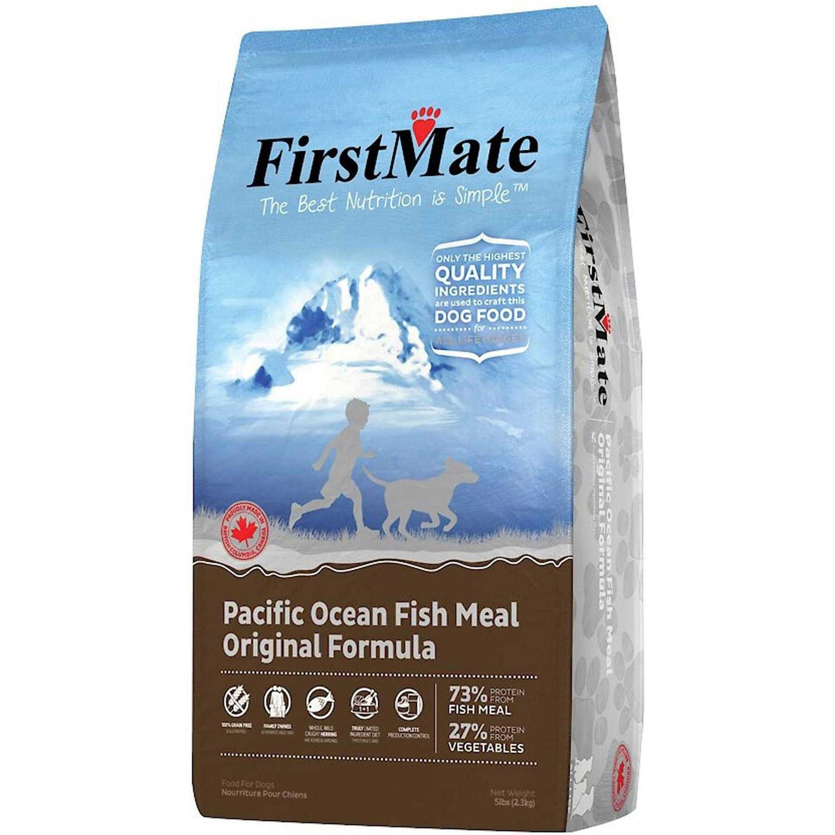 Grain Free Pacific Ocean Fish Meal Dog Food V624