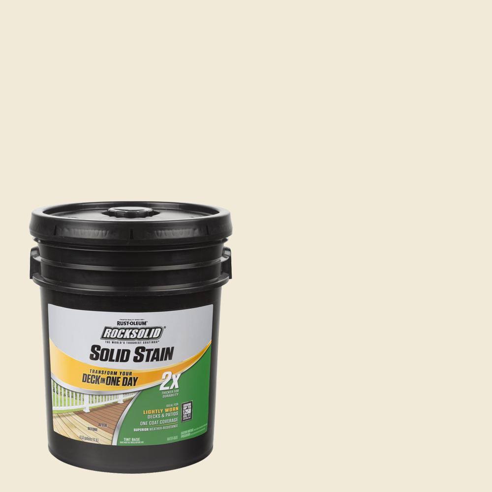 5 gal. Exterior Solid Stain U24829