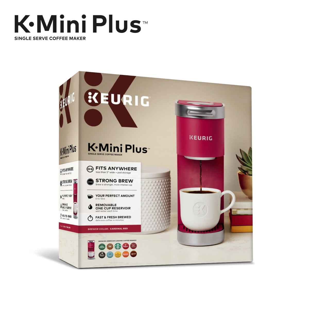 Single Serve K-Cup Pod Coffee Maker X417769
