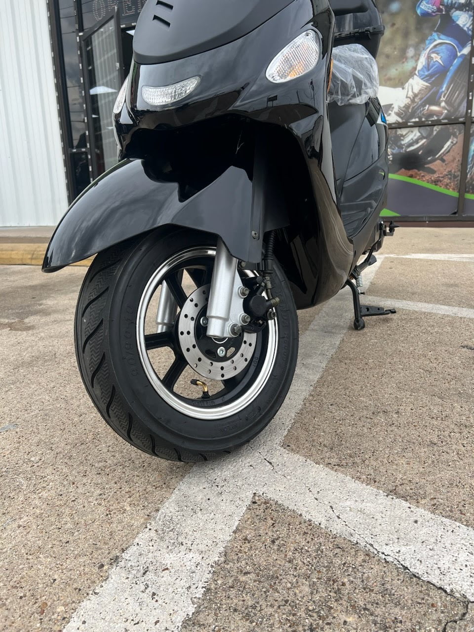 49cc Gas Fully Automatic Scooter Moped with Trunk E6928