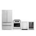 30 Electric Range, Refrigerator with Ice Maker, Dishwasher and Wine Cooler Z711233