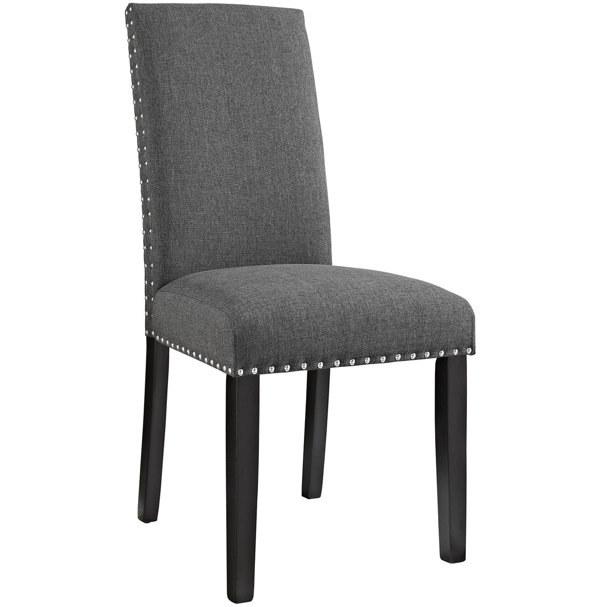 Gray Upholstered Fabric Dining Chair U266018