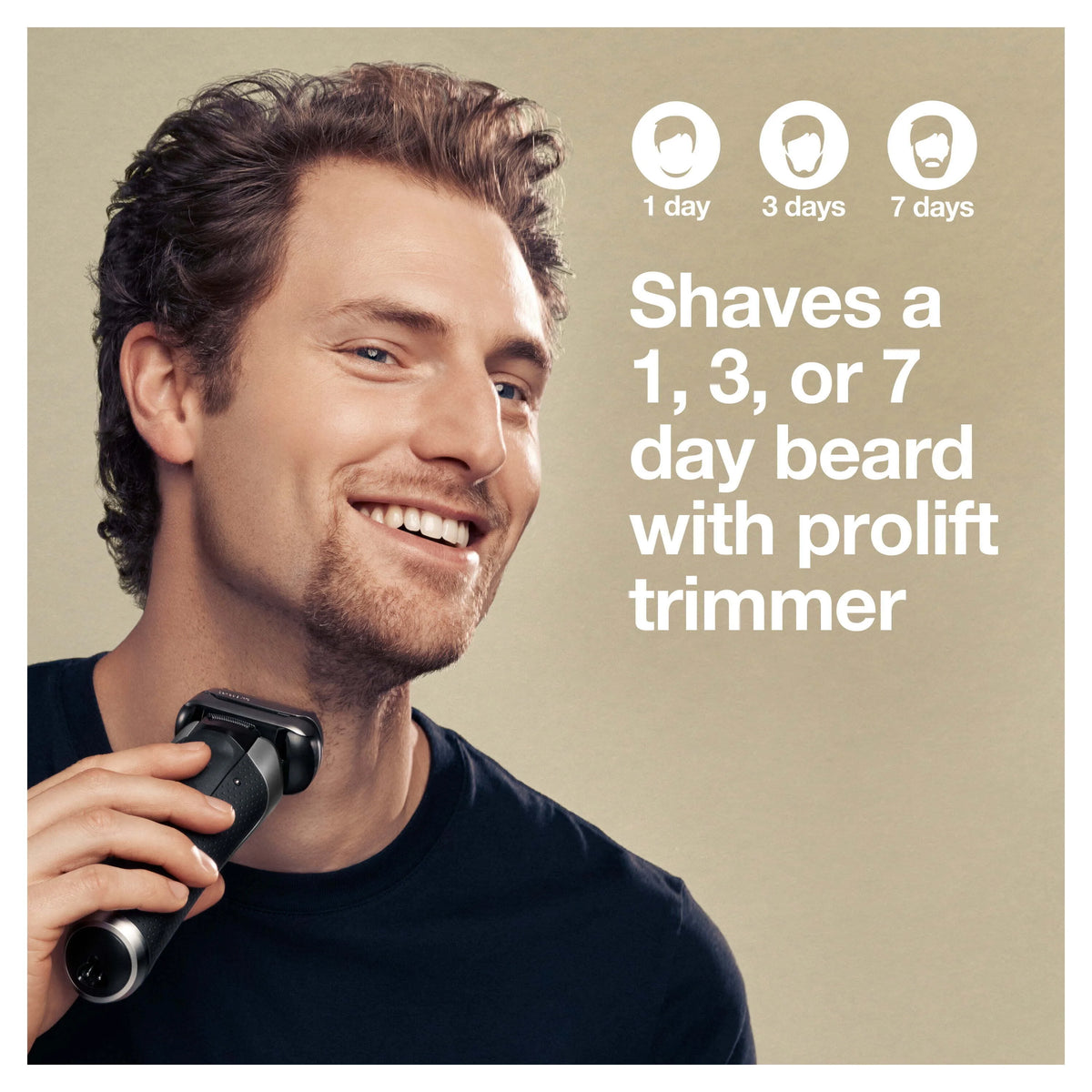 Rechargeable Wet Dry Electric Shaver with Clean Station Q927772