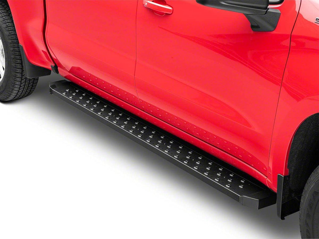 Black Steel Running Boards V940282