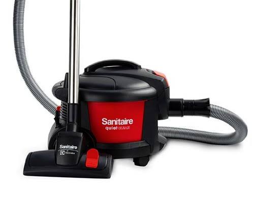 Red Black Canister Vacuum O364144