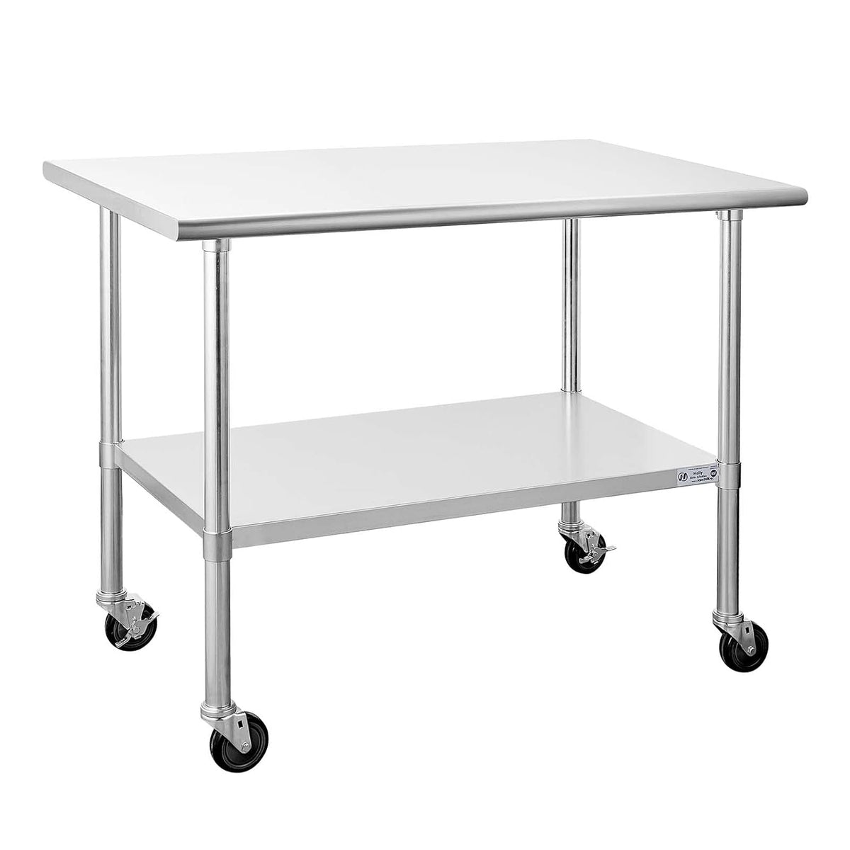 Stainless Steel Table 24 x 30 Inches with Caster Wheels E7872