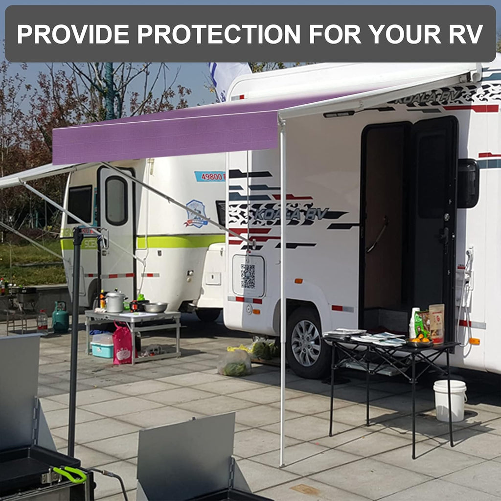 16' Waterproof Vinyl RV Awning Fabric Replacement J432