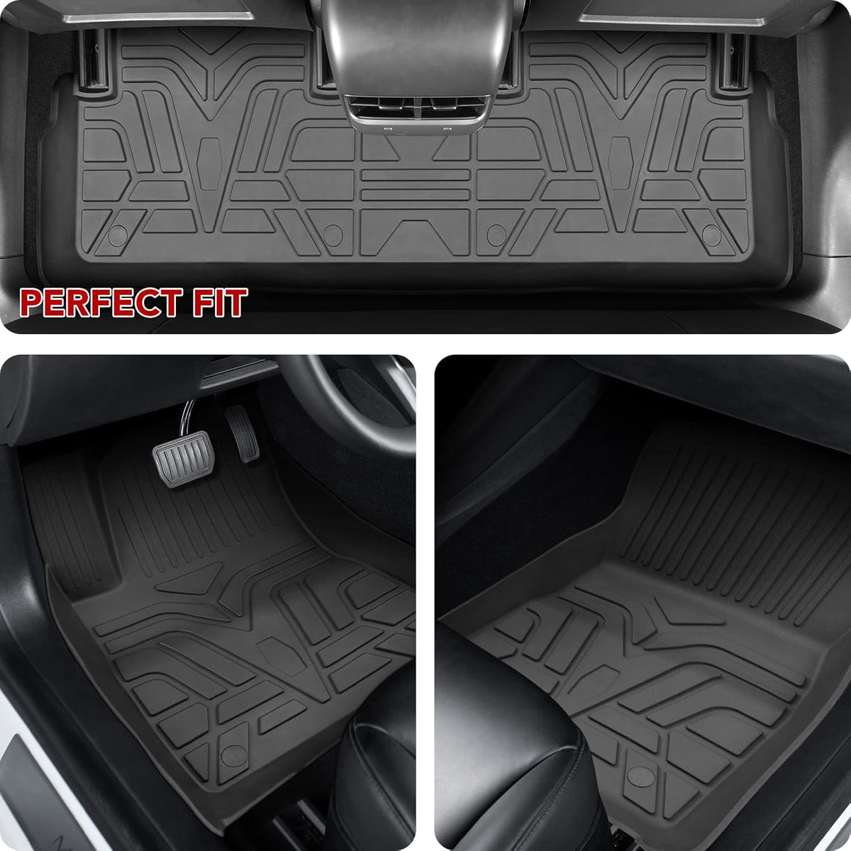 All-Weather TPE Floor Mat Full Set Cargo Liner O52897