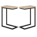 C-Shaped End Table Set D696055
