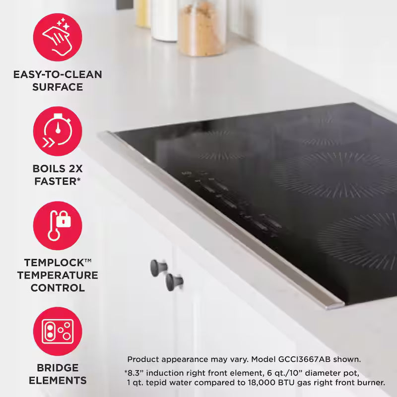 36 in. Induction Cooktop with 5 Elements D92621