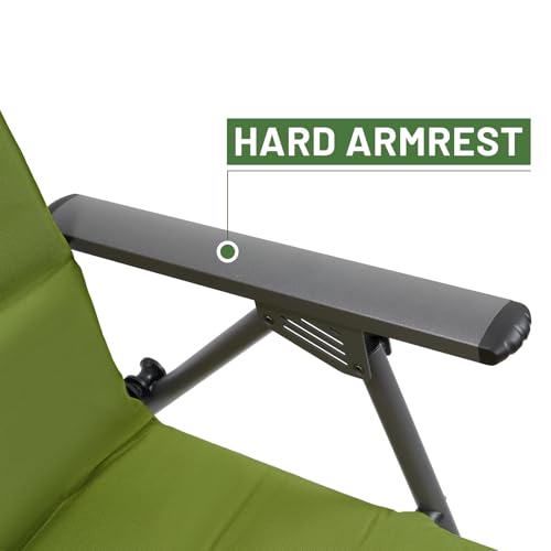 Oversized Padded Folding Rocking Camping Chair W771