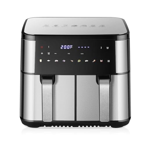 10QT DualZone 2-Basket Air Fryer L958