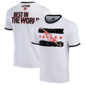 Men's White/Black Ringer T-Shirt G971180