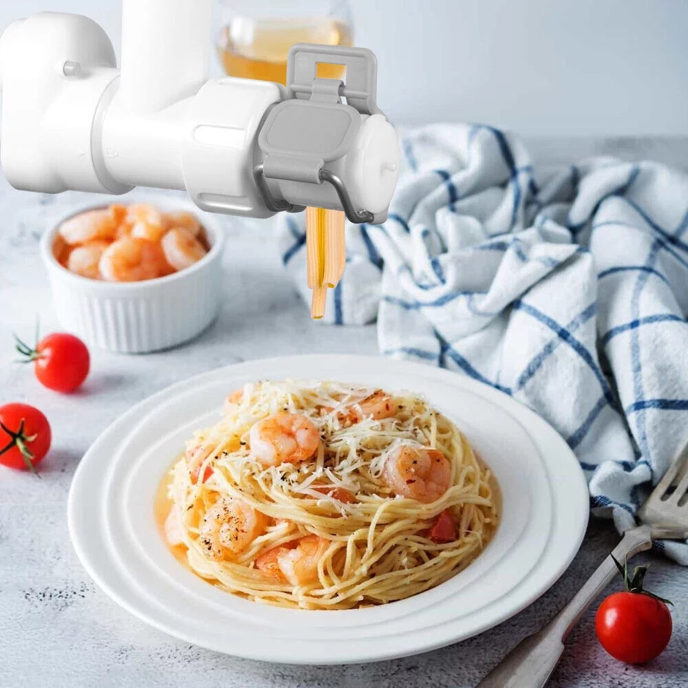 6X Pasta Roller & Meat Grinder Attachment White F8212