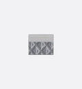 Gray Canvas Card Holder X13402