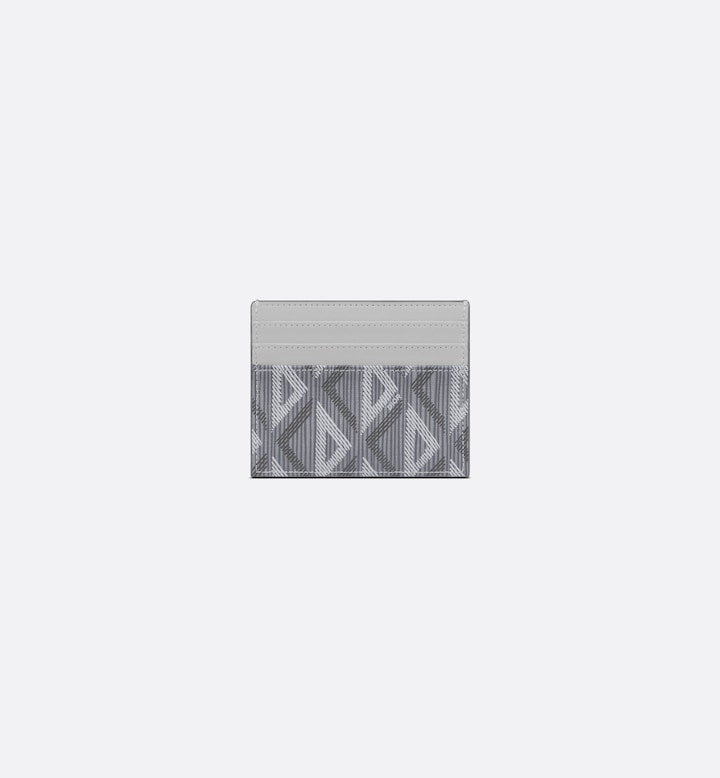 Gray Canvas Card Holder X13402