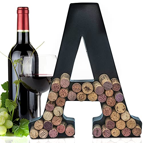 Metal Letter Wine Cork Holder E933167