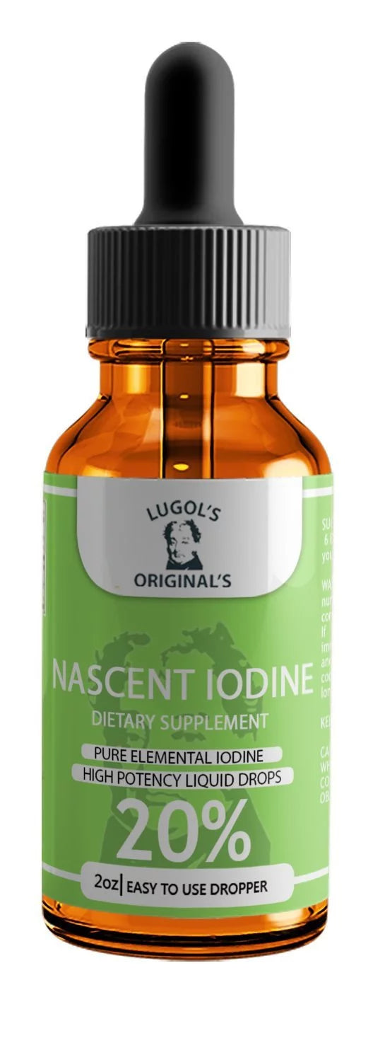 Iodine Liquid Drops Supplement 2oz G195