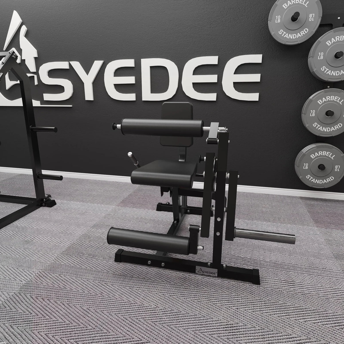 Adjustable Plate Loaded Leg Extension and Curl Machine A43527