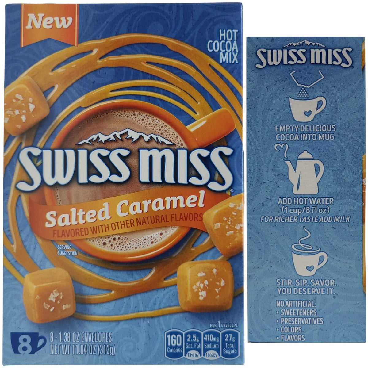 Salted Caramel Hot Cocoa Drink Mix 3 Boxes U635766