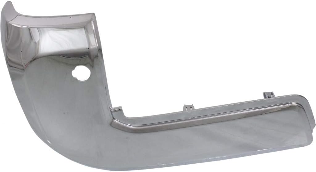 For Toyota Tacoma Driver Side Rear Outer Bumper End Cap with Parking Assist Chrome Y99463