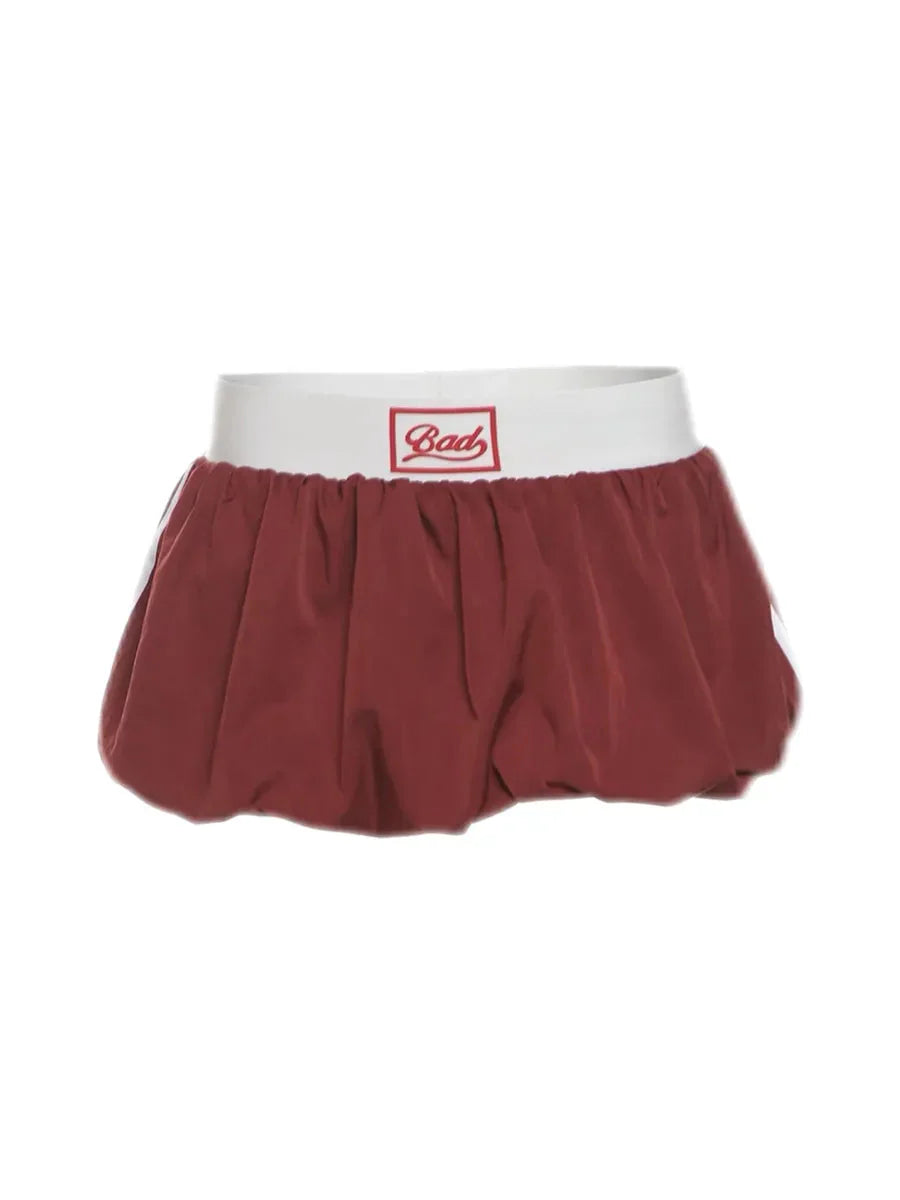 Red Bubble Skirt H947