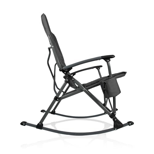 XL Heavy Duty Outdoor Rocking Camp Chair N632