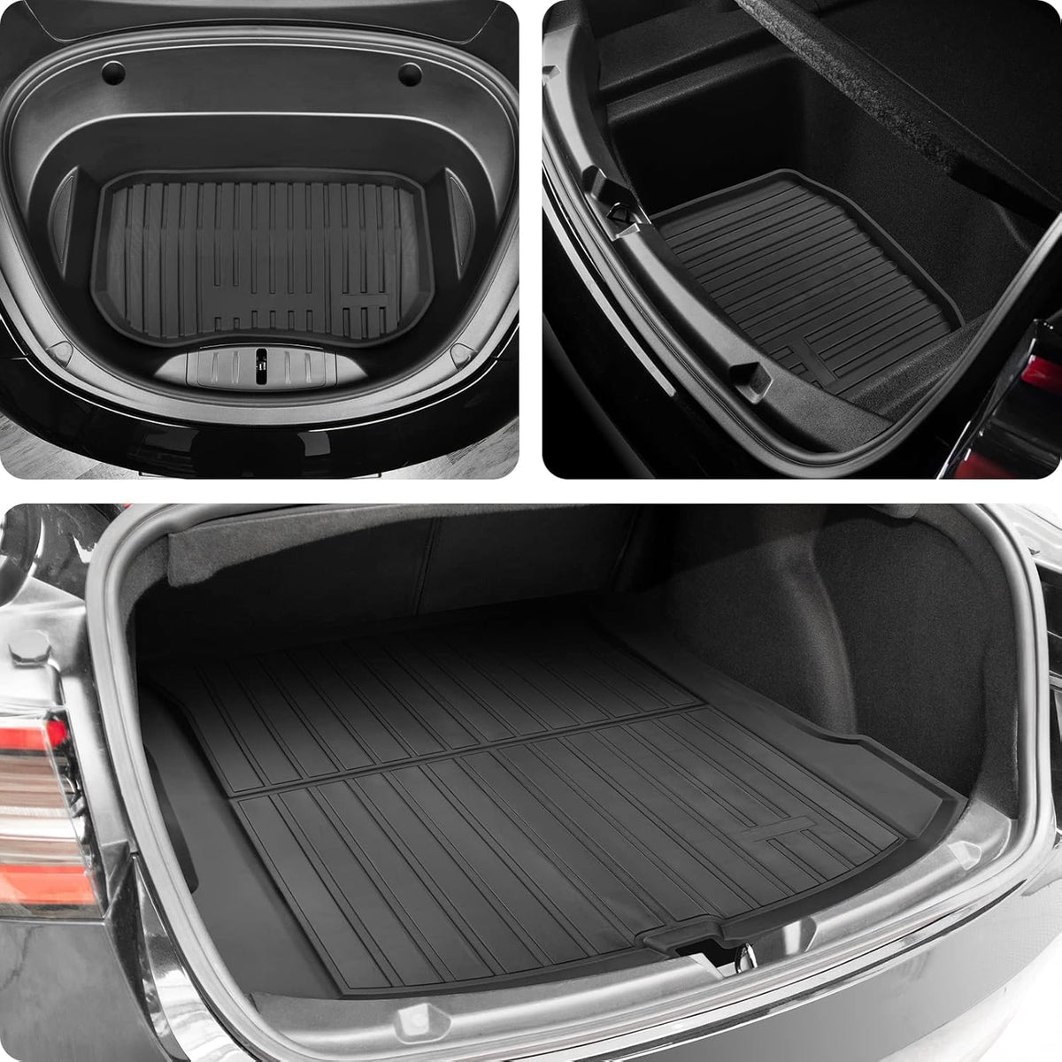 All-Weather TPE Floor Mat Full Set Cargo Liner O52897