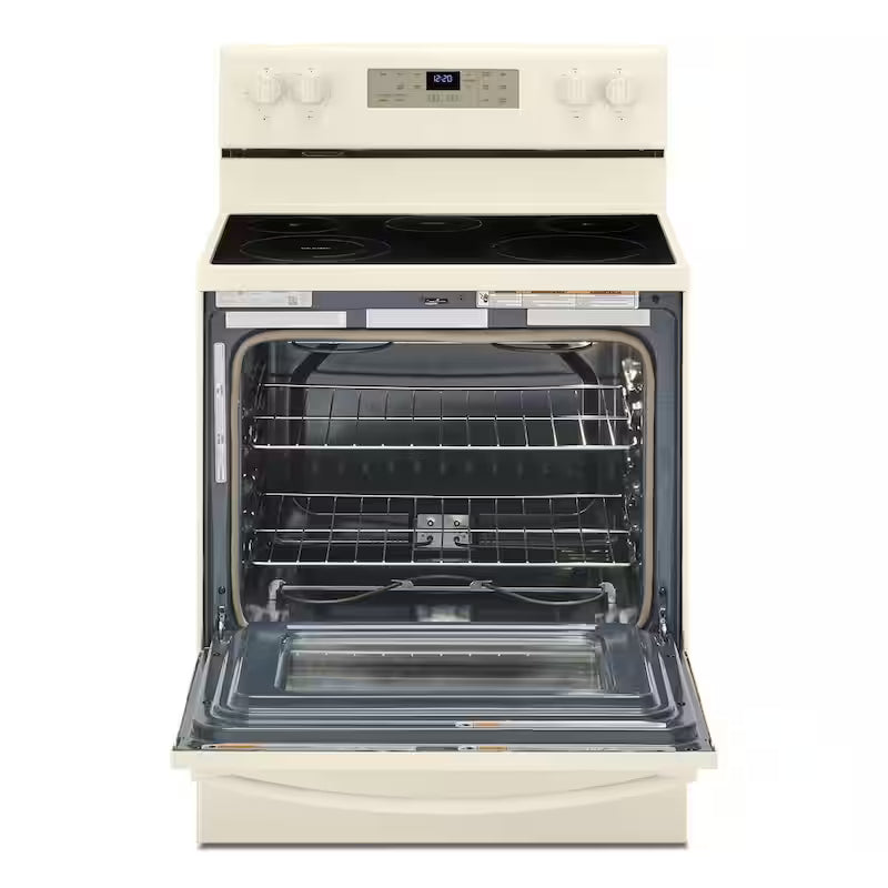 30 in. 5.3 cu. ft. Electric Range with 5-Elements in Biscuit S662191