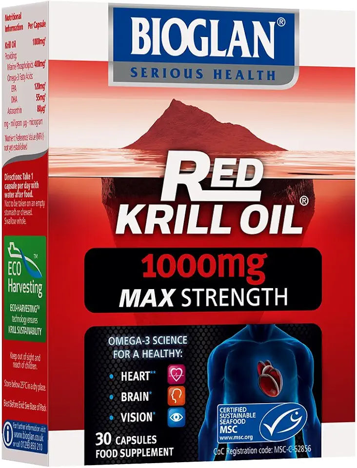 Krill Oil 1000mg 30 Capsules I636634