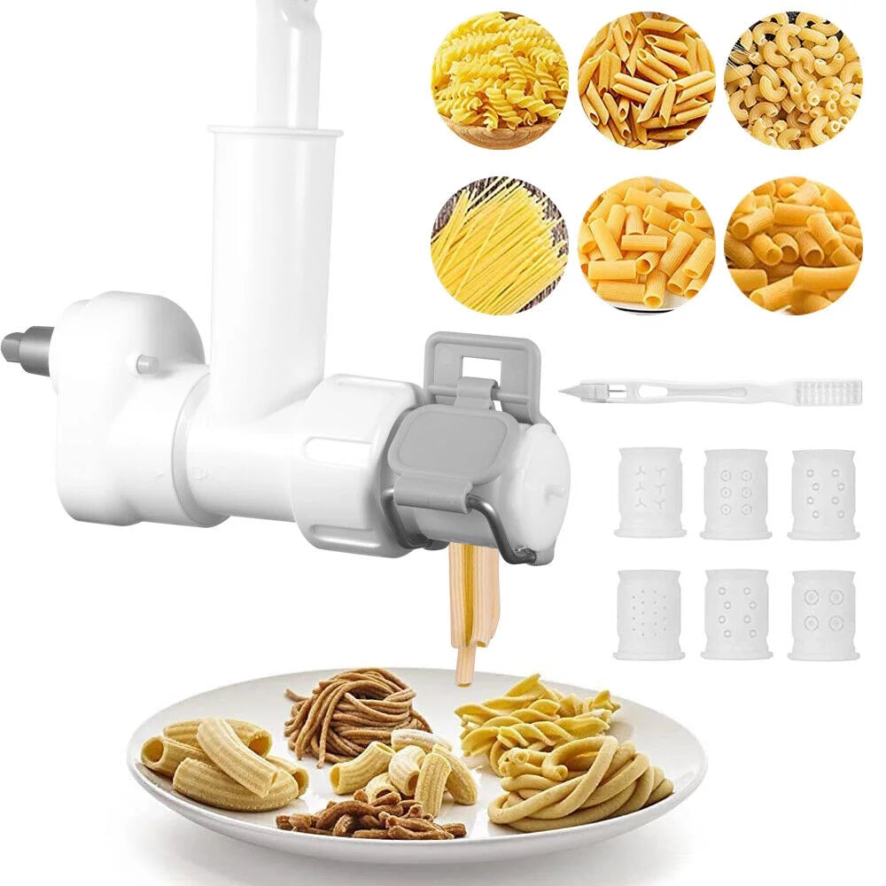 6X Pasta Roller & Meat Grinder Attachment White F8212