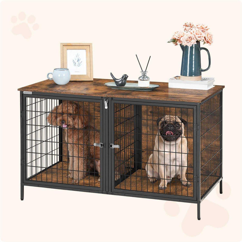 Dog Crate Furniture with Removable Divider C308