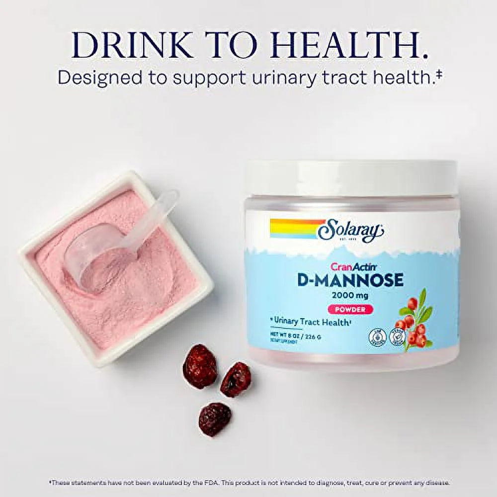 D-Mannose with Cranberry Extract Powder 8 oz O95858