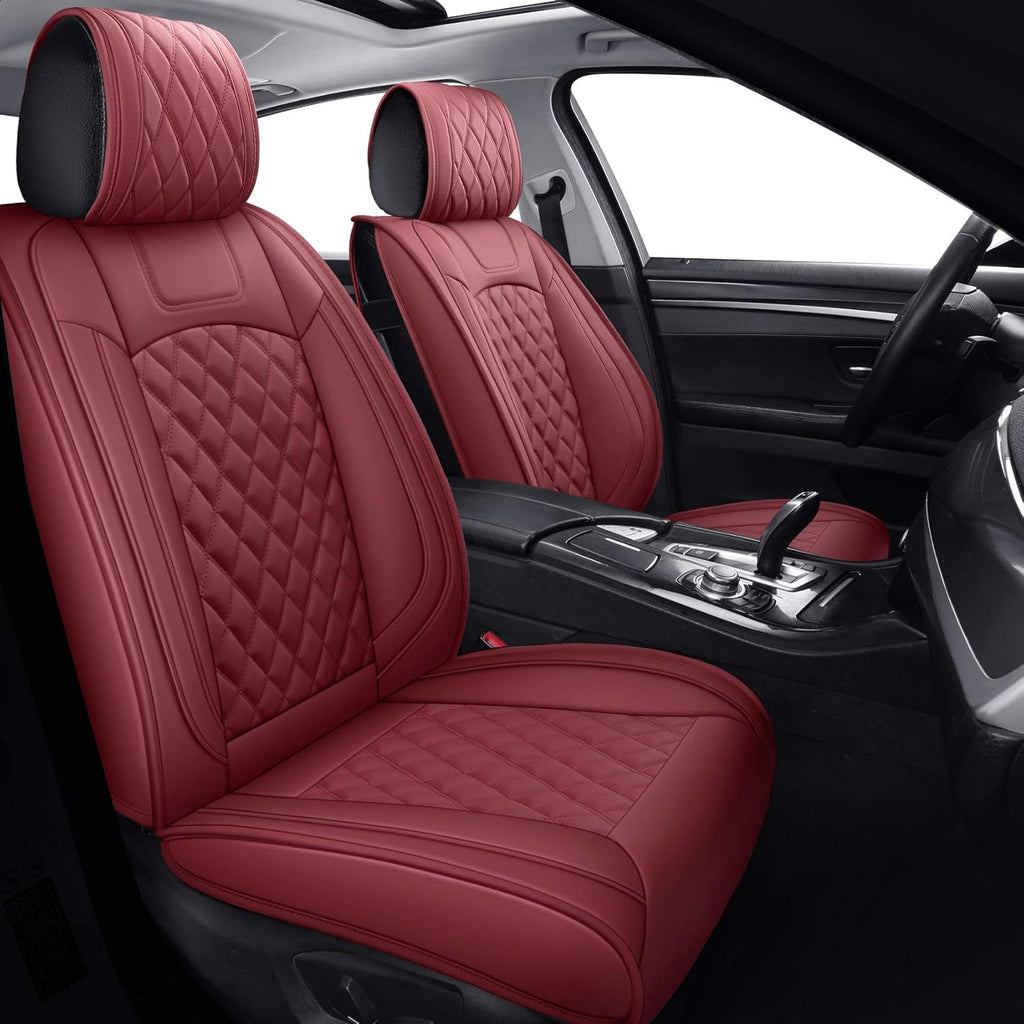 Waterproof Faux Leather Full Set Car Seat Covers Q742035