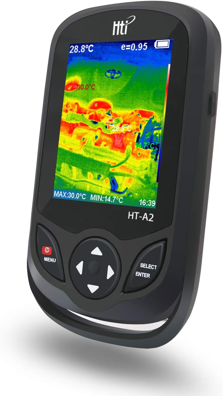 320 x 240 IR Resolution Thermal Camera with 76800 Pixels S4801
