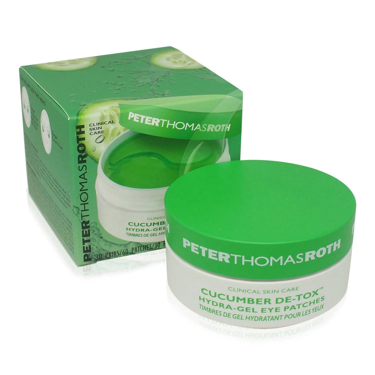 Cucumber De-Tox Hydra-Gel Eye Patches J871