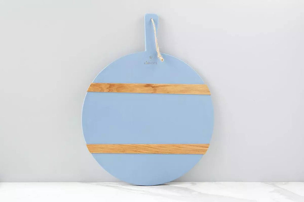 French Blue Round Charcuterie Board E402
