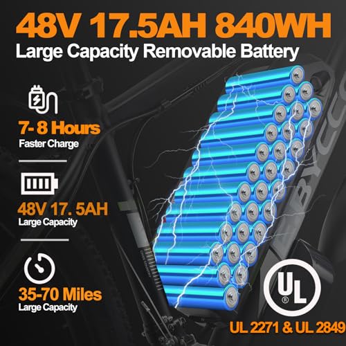 29” Electric Bike with 48V 17.5AH Battery V677871